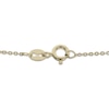 Thumbnail Image 2 of Cultured Pearl Cross Necklace 10K Yellow Gold 18&quot;