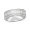 Thumbnail Image 0 of Men's Neil Lane Artistry Baguette-Cut Lab-Created Diamond Wedding Band 1-1/2 ct tw 14K White Gold