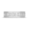 Thumbnail Image 2 of Men's Neil Lane Artistry Baguette-Cut Lab-Created Diamond Wedding Band 1-1/2 ct tw 14K White Gold