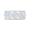 Thumbnail Image 3 of THE LEO First Light Round-Cut Diamond Anniversary Band 1-1/2 ct tw 14K White Gold