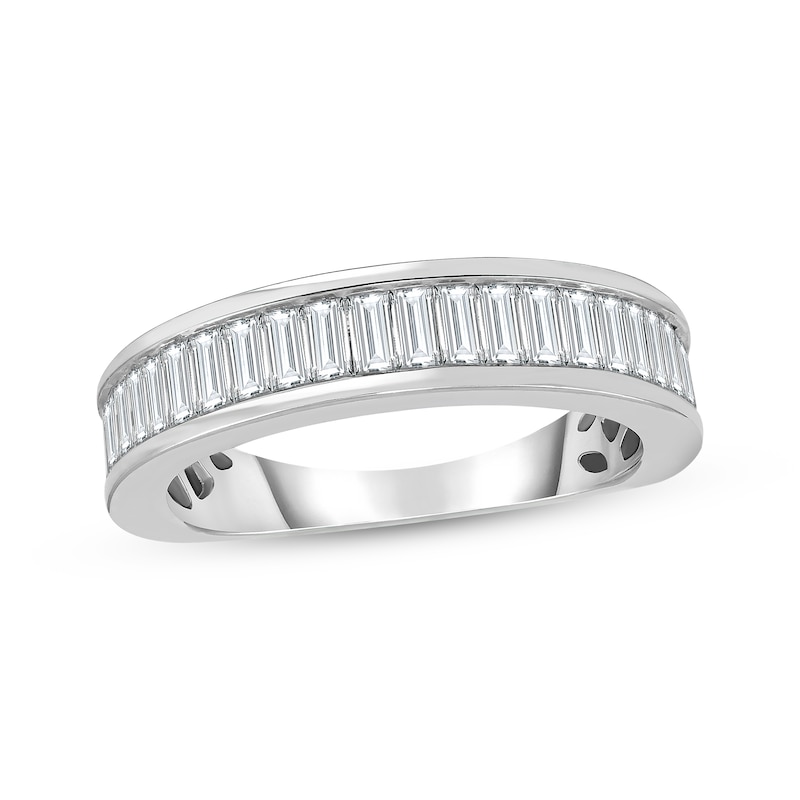 Lab-Grown Diamonds by KAY Baguette-Cut Ring 1 ct tw 10K White Gold