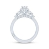 Thumbnail Image 3 of Monique Lhuillier Bliss Diamond Engagement Ring 1-1/8 ct tw Marquise & Round-cut 18K White Gold