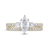 Thumbnail Image 2 of Marquise-Cut Diamond Bridal Set 1-1/3 ct tw 14K Yellow Gold