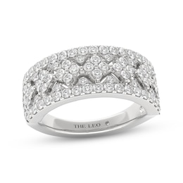 THE LEO Diamond Anniversary Ring 1 ct tw 14K White Gold