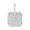 Thumbnail Image 1 of Multi-Diamond Polygon Charm 1 ct tw Sterling Silver