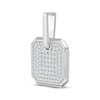 Thumbnail Image 2 of Multi-Diamond Polygon Charm 1 ct tw Sterling Silver