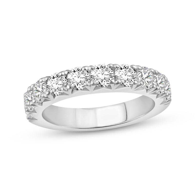 Main Image 1 of Lab-Grown Diamonds by KAY Anniversary Ring 1-1/2 ct tw 14K White Gold