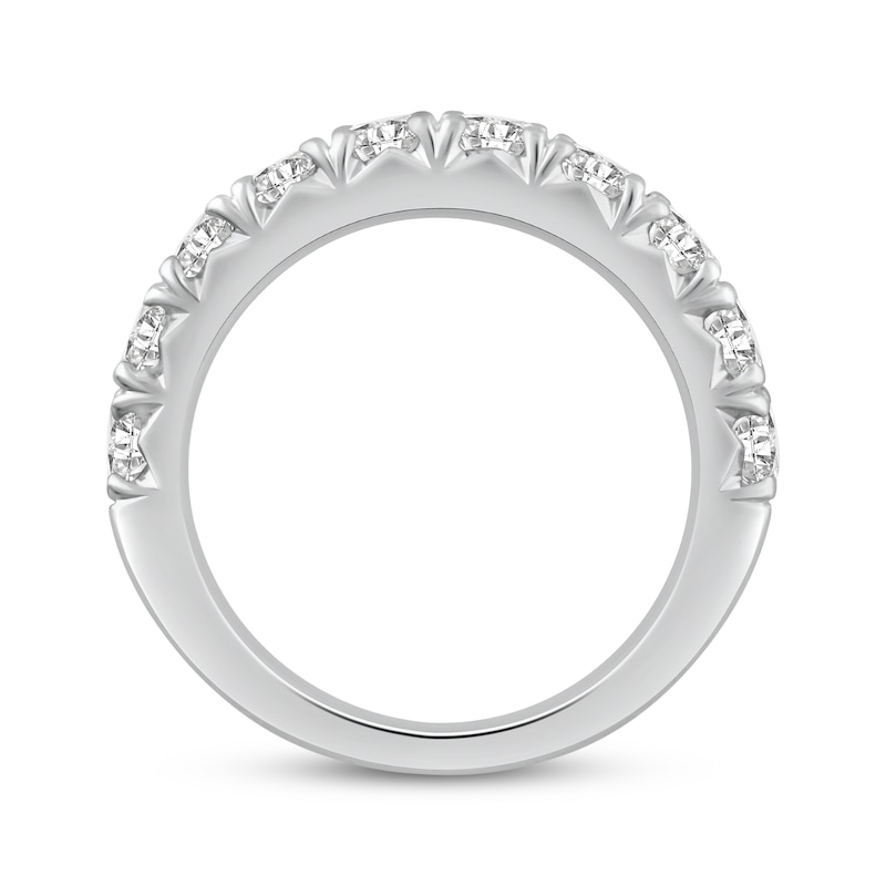 Main Image 3 of Lab-Grown Diamonds by KAY Anniversary Ring 1-1/2 ct tw 14K White Gold