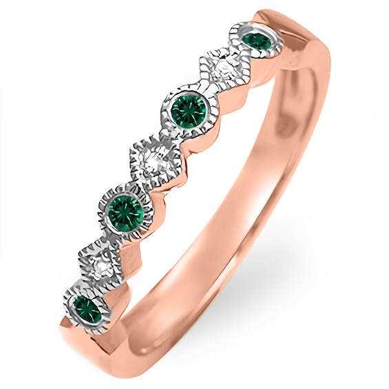 Stackable Birthstone Band (1 Stone)