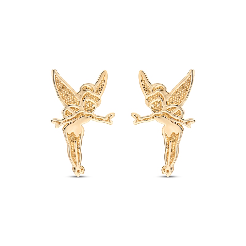 Main Image 2 of Children's Tinker Bell Earrings 14K Yellow Gold