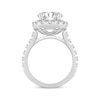 Thumbnail Image 3 of Lab-Grown Diamonds by KAY Round-Cut Halo Engagement Ring 3-3/4 ct tw 14K White Gold