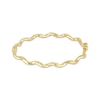 Thumbnail Image 1 of Wavy Bangle Bracelet 10K Yellow Gold