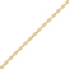 Thumbnail Image 2 of Solid Puff Mariner Chain Bracelet 14K Yellow Gold 7.5&quot;