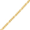 Thumbnail Image 2 of Solid Franco Figaro Chain Necklace 2.6mm 10K Yellow Gold 18&quot;