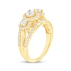 Thumbnail Image 2 of Round-Cut Diamond Three-Stone Engagement Ring 1 ct tw 14K Yellow Gold