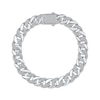 Thumbnail Image 1 of Diamond Cuban Curb Chain Bracelet 1-1/2 ct tw Sterling Silver 8.5&quot;