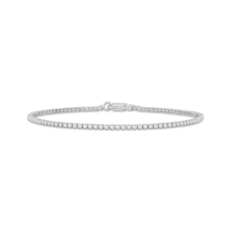 Lab-Created Diamonds by KAY Tennis Bracelet 1-1/2 ct tw 14K White Gold 7.25&quot;