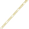 Thumbnail Image 1 of Solid Figaro Chain Necklace 4mm 14K Yellow Gold 24"