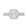 Thumbnail Image 2 of Neil Lane Artistry Heritage Square Emerald-Cut Lab-Created Diamond Engagement Ring 2-1/2 ct tw Platinum