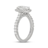 Thumbnail Image 2 of Neil Lane Artistry Heritage Oval-Cut Lab-Grown Diamond Halo Engagement Ring 2-1/3 ct tw Platinum