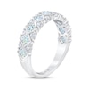 Thumbnail Image 2 of THE LEO First Light Princess & Round-Cut Diamond Anniversary Band 1-1/4 ct tw 14K White Gold