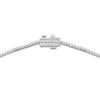 Thumbnail Image 2 of Lab-Grown Diamonds by KAY Graduated Riviera Necklace 5 ct tw 14K White Gold 17"