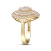 Thumbnail Image 1 of Pear-Shaped & Round-Cut Multi-Diamond Ring 2-1/4 ct tw 14K Yellow Gold