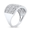 Thumbnail Image 2 of Diamond Multi-Row Ring 1 ct tw 14K White Gold