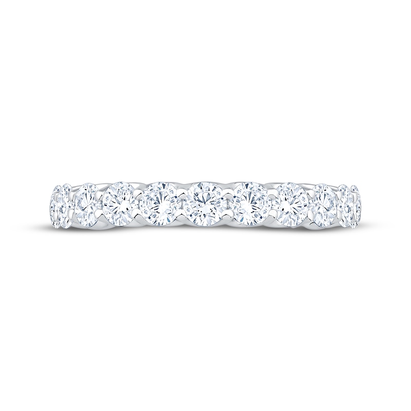 Main Image 3 of Lab-Grown Diamonds by KAY Eternity Band 2 ct tw 14K White Gold