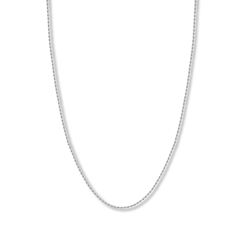 Solid Rope Chain Necklace Stainless Steel 24