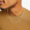 Thumbnail Image 4 of Hollow Mariner Link Necklace 14K Yellow Gold 22&quot;