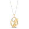 Thumbnail Image 0 of Angel Necklace 10K Yellow Gold 18"