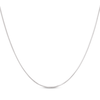 Thumbnail Image 1 of Solid Box Chain Necklace 14K White Gold 16&quot;