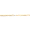 Thumbnail Image 3 of Semi-SolidCuban Chain Necklace 10K Yellow Gold 24&quot;