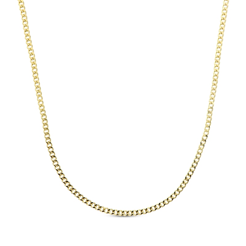 Mini Link Chain Necklace 14K Yellow Gold
