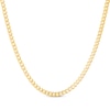 Thumbnail Image 0 of Children's Hollow Cuban Curb Chain Necklace 14K Yellow Gold 13"