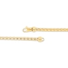 Thumbnail Image 3 of Solid Popcorn Chain Necklace 14K Yellow Gold 24&quot;