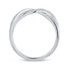 Thumbnail Image 4 of Diamond Twist Ring 1/4 ct tw Sterling Silver