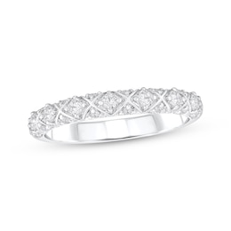 Adore Diamond Anniversary Ring 3/8 ct tw 10K White Gold