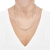 Thumbnail Image 3 of Solid Silk Rope Chain Necklace 4.5mm 14K Yellow Gold 20"