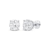 Thumbnail Image 1 of Lab-Grown Diamonds by KAY Round-Cut Solitaire Stud Earrings 3 ct tw 14K White Gold (I/SI2)