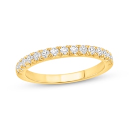 Lab-Created Diamonds by KAY Anniversary Ring 1/2 ct tw 14K Yellow Gold