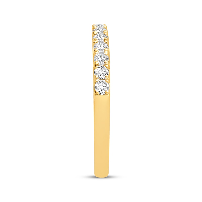 Lab-Created Diamonds by KAY Anniversary Ring 1/2 ct tw 14K Yellow Gold