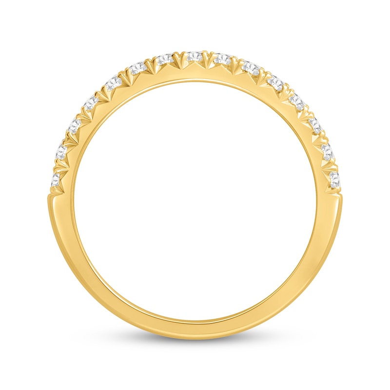 Lab-Created Diamonds by KAY Anniversary Ring 1/2 ct tw 14K Yellow Gold