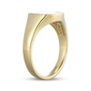 Thumbnail Image 2 of Men's Diamond Accent Signet Ring 10K Yellow Gold