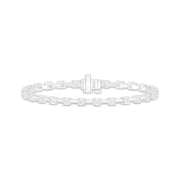 Lab-Grown Diamonds by KAY Link Bracelet 1 ct tw 10K White Gold 7&quot;