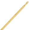 Thumbnail Image 2 of Solid Curb Chain Bracelet 14K Yellow Gold 8.5&quot;