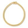 Thumbnail Image 1 of Solid Cuban Link Bracelet 14K Yellow Gold 8.5&quot;