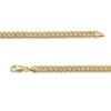 Thumbnail Image 0 of Semi-Solid Curb Chain Bracelet 14K Yellow Gold 7.5"