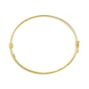 Thumbnail Image 3 of Pattern Bangle Bracelet 14K Yellow Gold